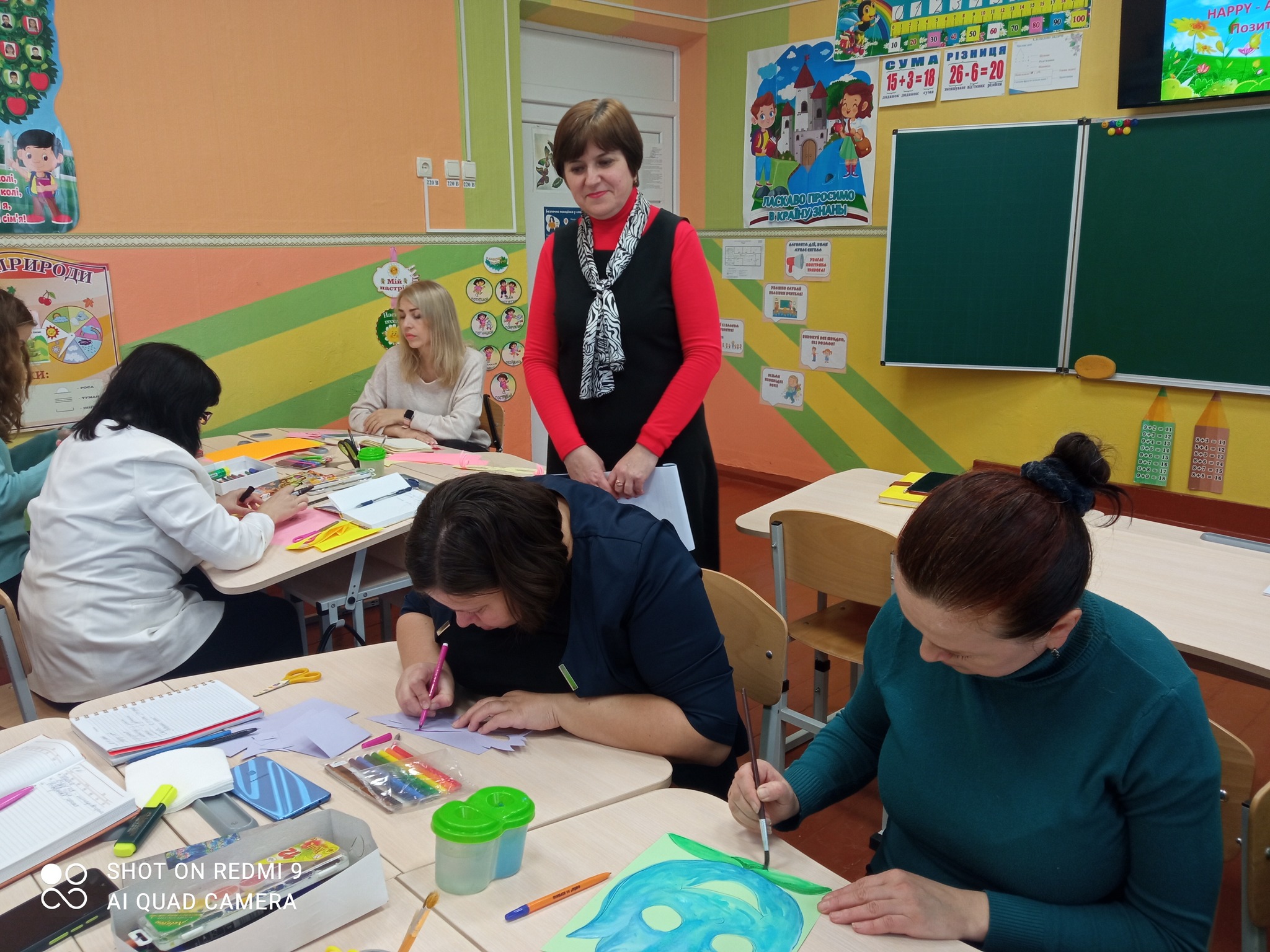 Проведено перше засідання творчої майстерні для працівників психологічної служби